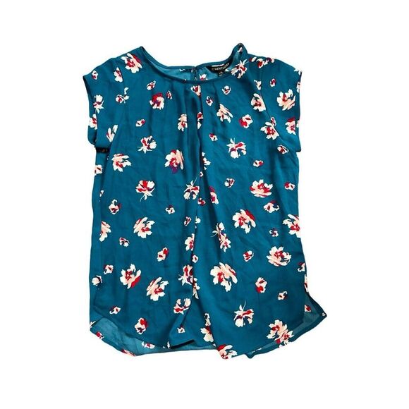 41 Hawthorn Lexie Pleat Front Blouse Size Small Petite NWT - Picture 3 of 4